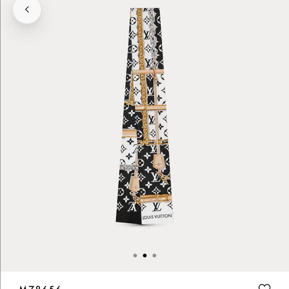 AUTHENTIC LV monogram confidential bandeau